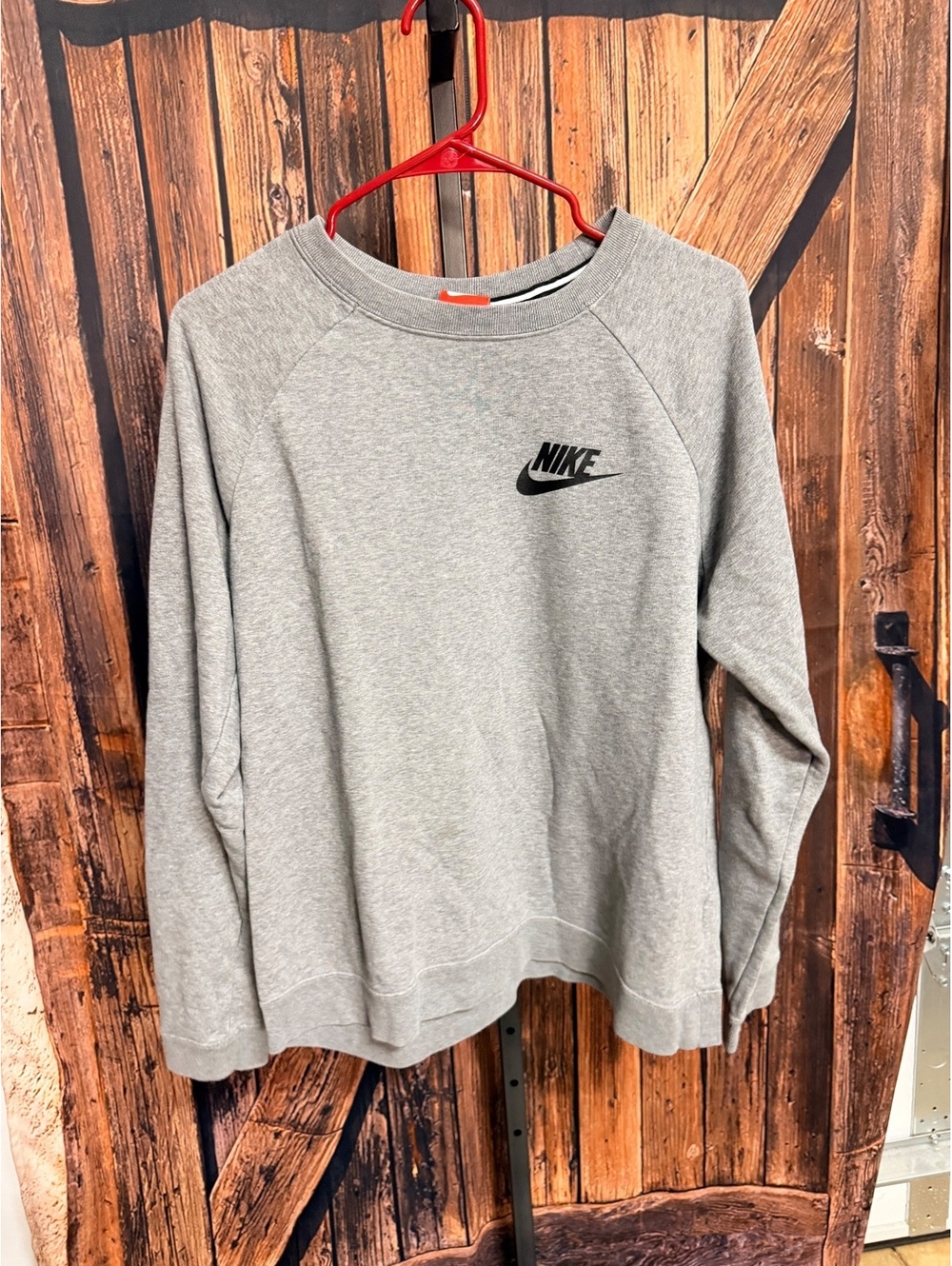 Nike Grey Crewneck Sweatshirt Size L